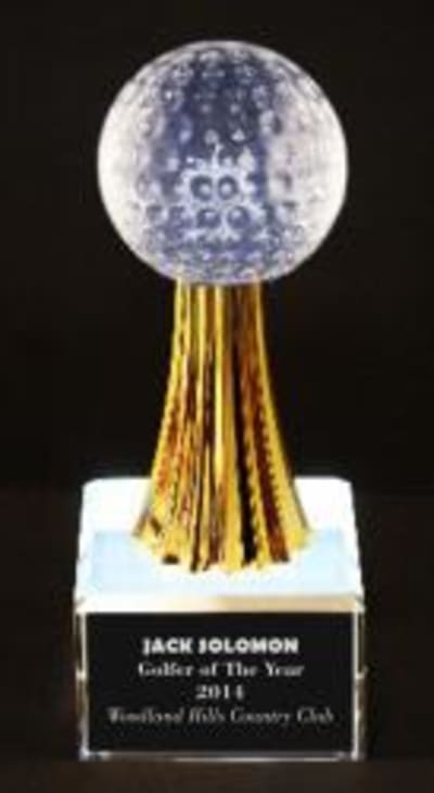 Gold Riser Golf Ball- 8"