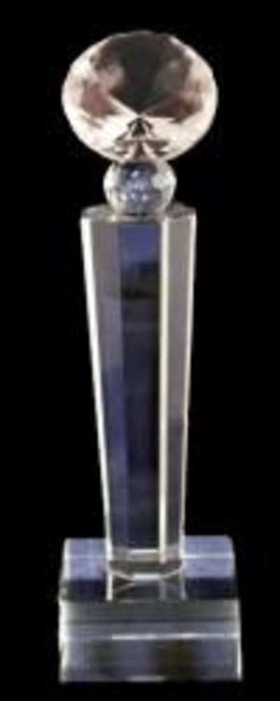 Tiffany Diamond D 12"