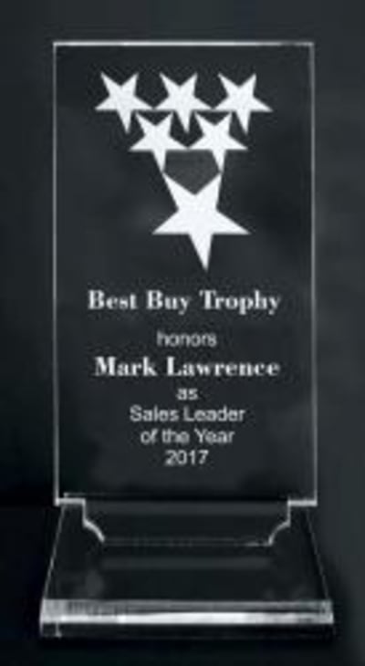 Leadership Stars - 8" Platform Base