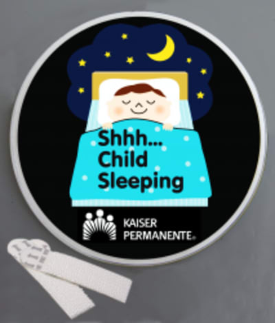 Child Sleeping Wallminder - 4"
