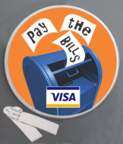Pay the Bills Wallminder - 4"