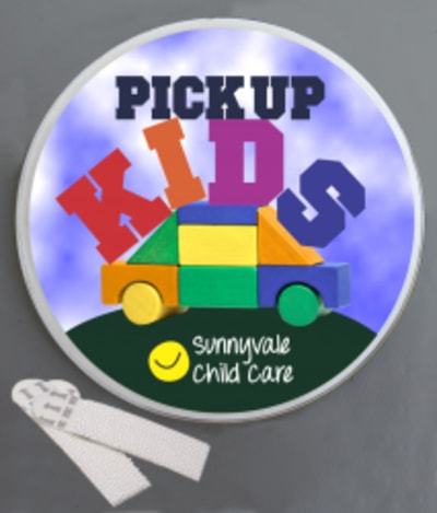 Pick Up The Kids Wallminder - 4"
