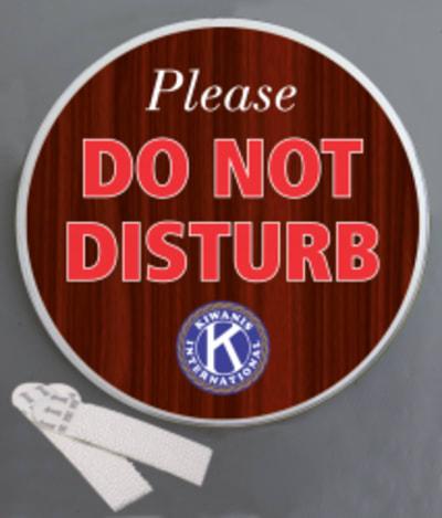 Do Not Disturb Wallminder - 4"