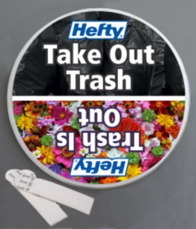 Take Out Trash Wallminder - 4"