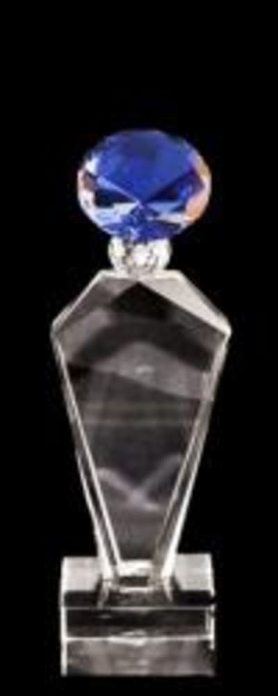 Deco Blue Diamond C 10"
