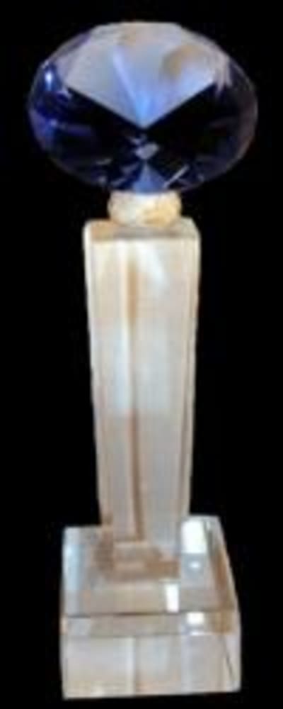Tower Blue Diamond D 12"