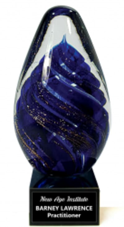 Blue Tornado Crystal Egg