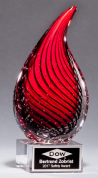 Red Drop Color Crystal