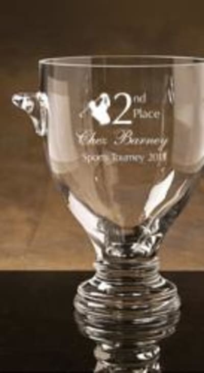 Sport Crystal Cup - 9"