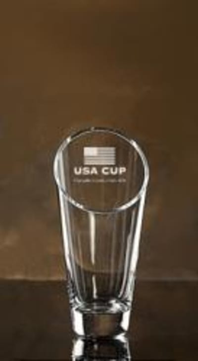 Crystal Riser Vase - 7-3/4"