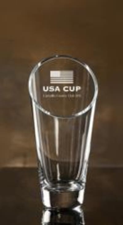Crystal Riser Vase - 9-3/4"