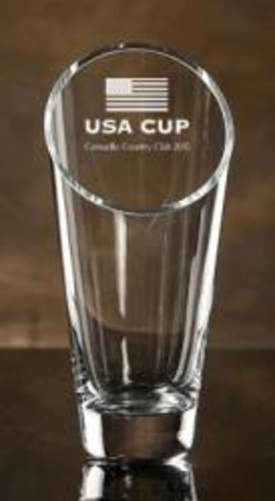 Crystal Riser Vase - 12"