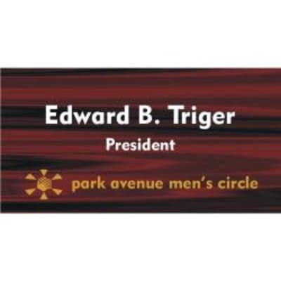 Acrylic Name Badges - 1.75" x 3.5"