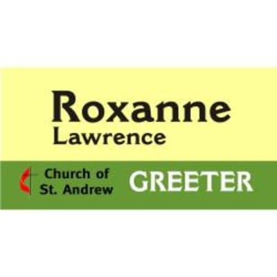 Acrylic Name Badges - 2" x 4