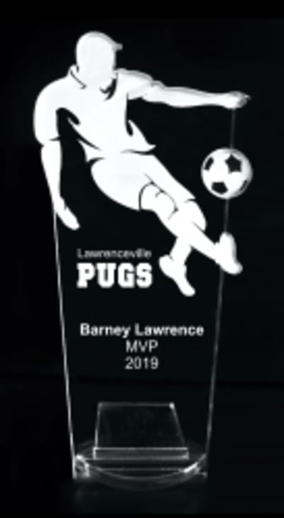 Soccer Player - 7" Key Base