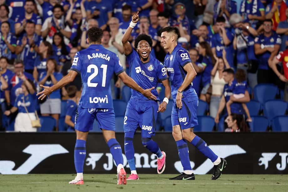 Johan Mojica brilla en el Getafe