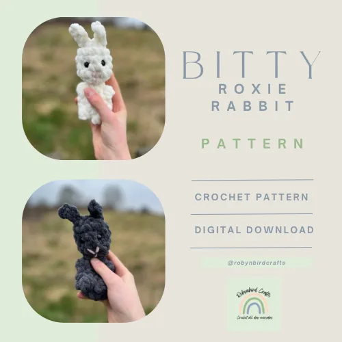 Crocheting Pattern 'B I T T Y Roxie Rabbit pattern' on Pattern Paradise