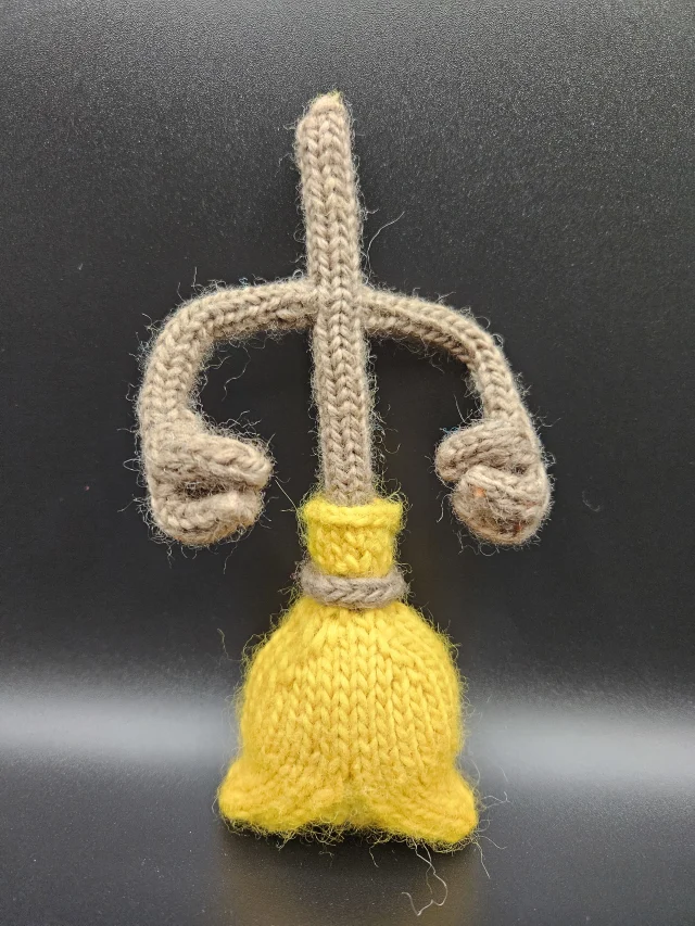 Knitting Pattern 'Magic Brooms from Fantasia' on Pattern Paradise