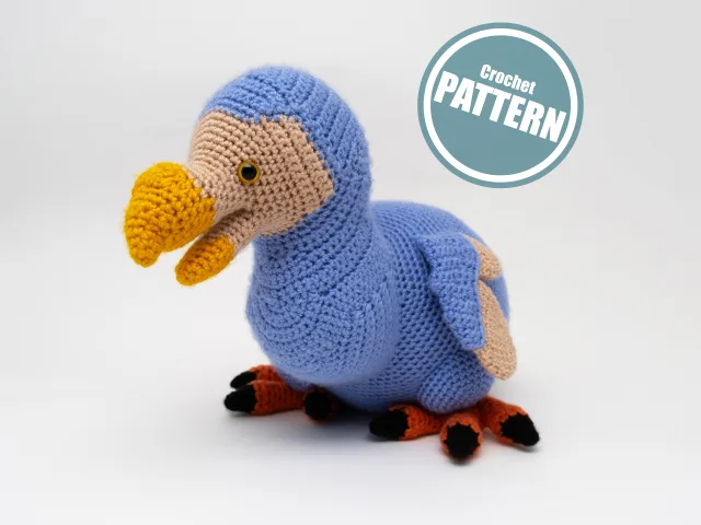 Crocheting Pattern 'Dodo bird crochet pattern' on Pattern Paradise