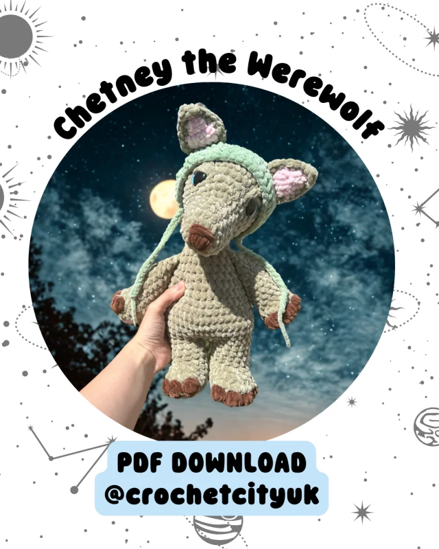Crocheting Pattern 'Chetney The Woodland Werewolf' on Pattern Paradise