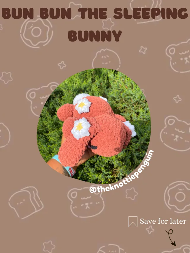 Crocheting Pattern 'Bun Bun the Sleeping Bunny' on Pattern Paradise