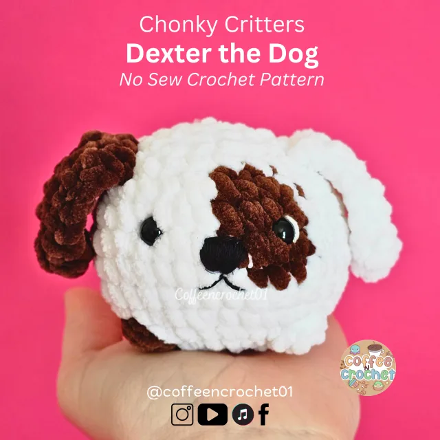 Crocheting Pattern 'Dog No Sew Crochet Pattern' on Pattern Paradise
