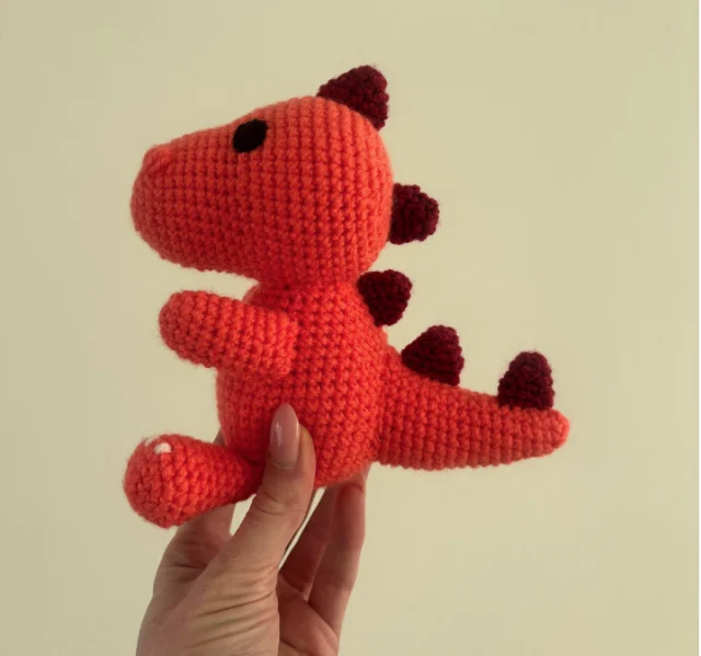 Crocheting Pattern 'Easy Crochet T-Rex' on Pattern Paradise