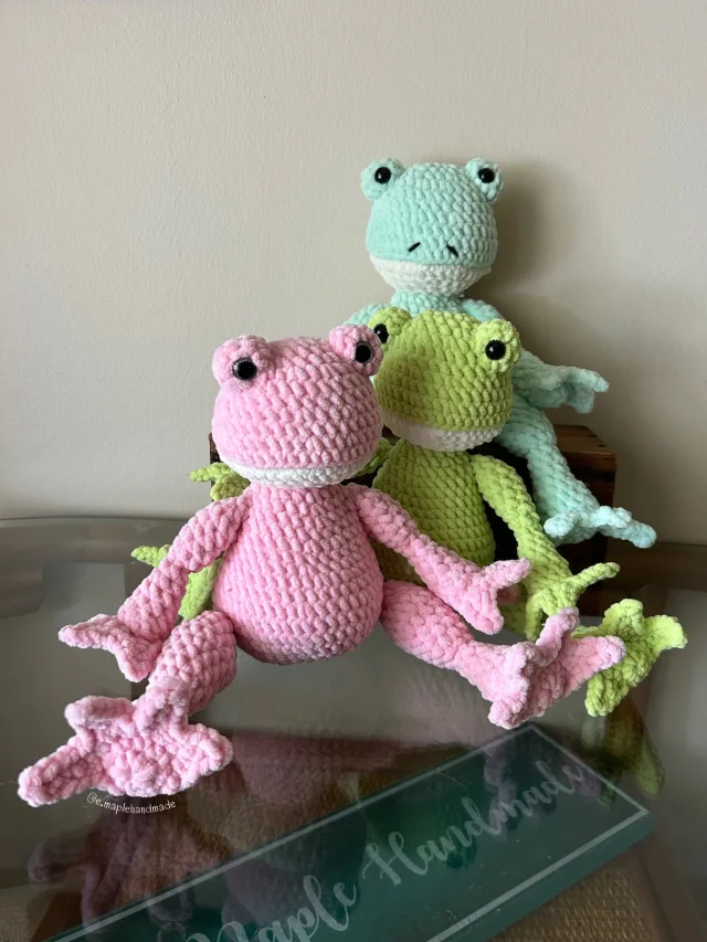 Crocheting Pattern 'Chloe a Crochet Frog Pattern' on Pattern Paradise