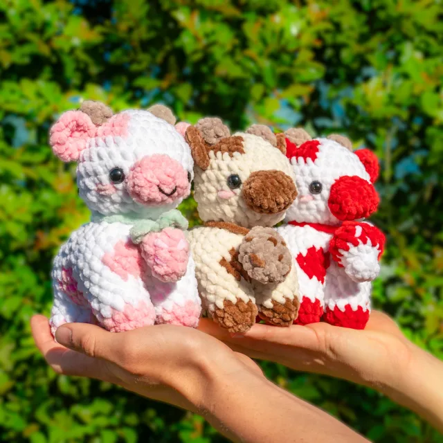 Crocheting Pattern '3n1 Cow Pattern' on Pattern Paradise