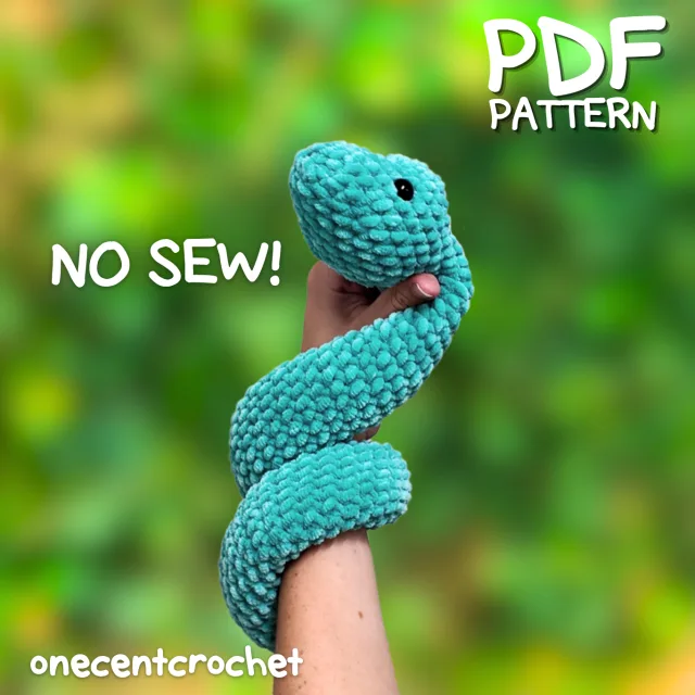 Crocheting Pattern 'Crochet Snake Pattern' on Pattern Paradise
