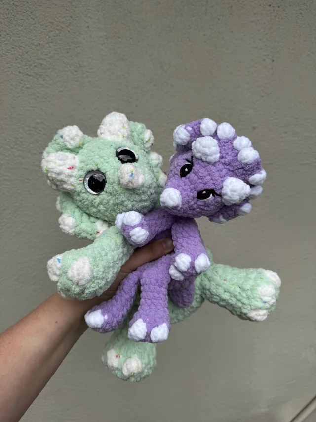 Crocheting Pattern 'Teresa the Triceratops pattern' on Pattern Paradise