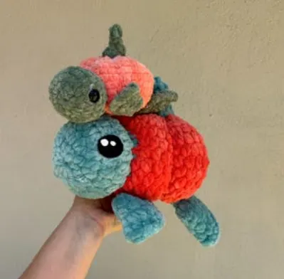 Crocheting Pattern 'Penelope the pumpkin turtle' on Pattern Paradise