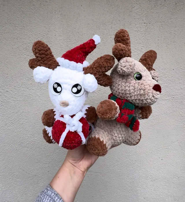 Crocheting Pattern 'Christmas Reindeer pattern' on Pattern Paradise