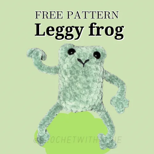 Crocheting Pattern 'Free leggy frog' on Pattern Paradise