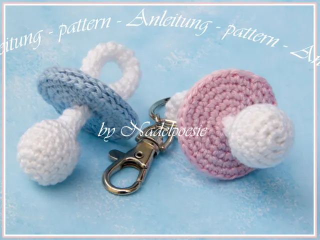 Crocheting Pattern 'Comforter keychain, amigurumi' on Pattern Paradise