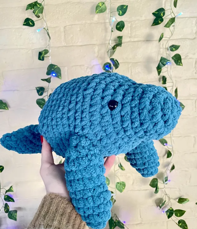 Crocheting Pattern 'Mavis the Manatee' on Pattern Paradise