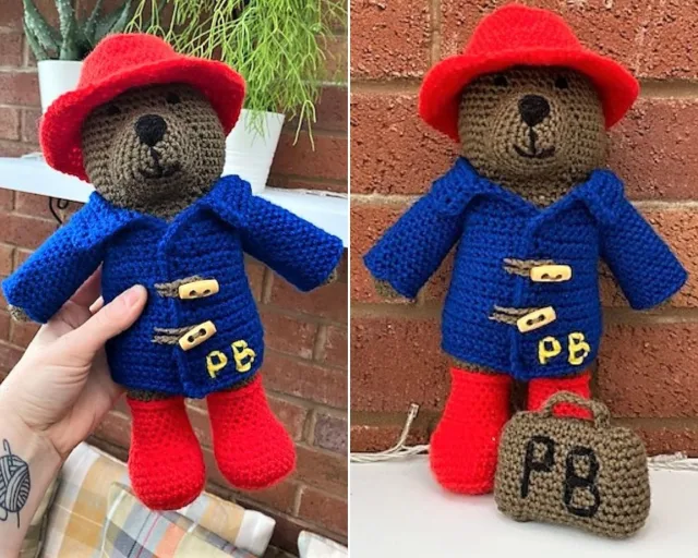 Crocheting Pattern 'Paddington Bear Crochet Doll' on Pattern Paradise