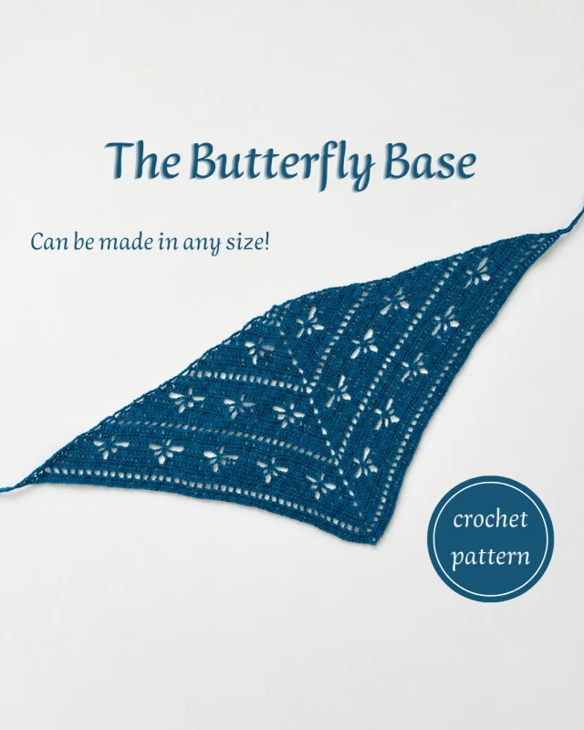 Crocheting Pattern 'The Butterfly Base' on Pattern Paradise