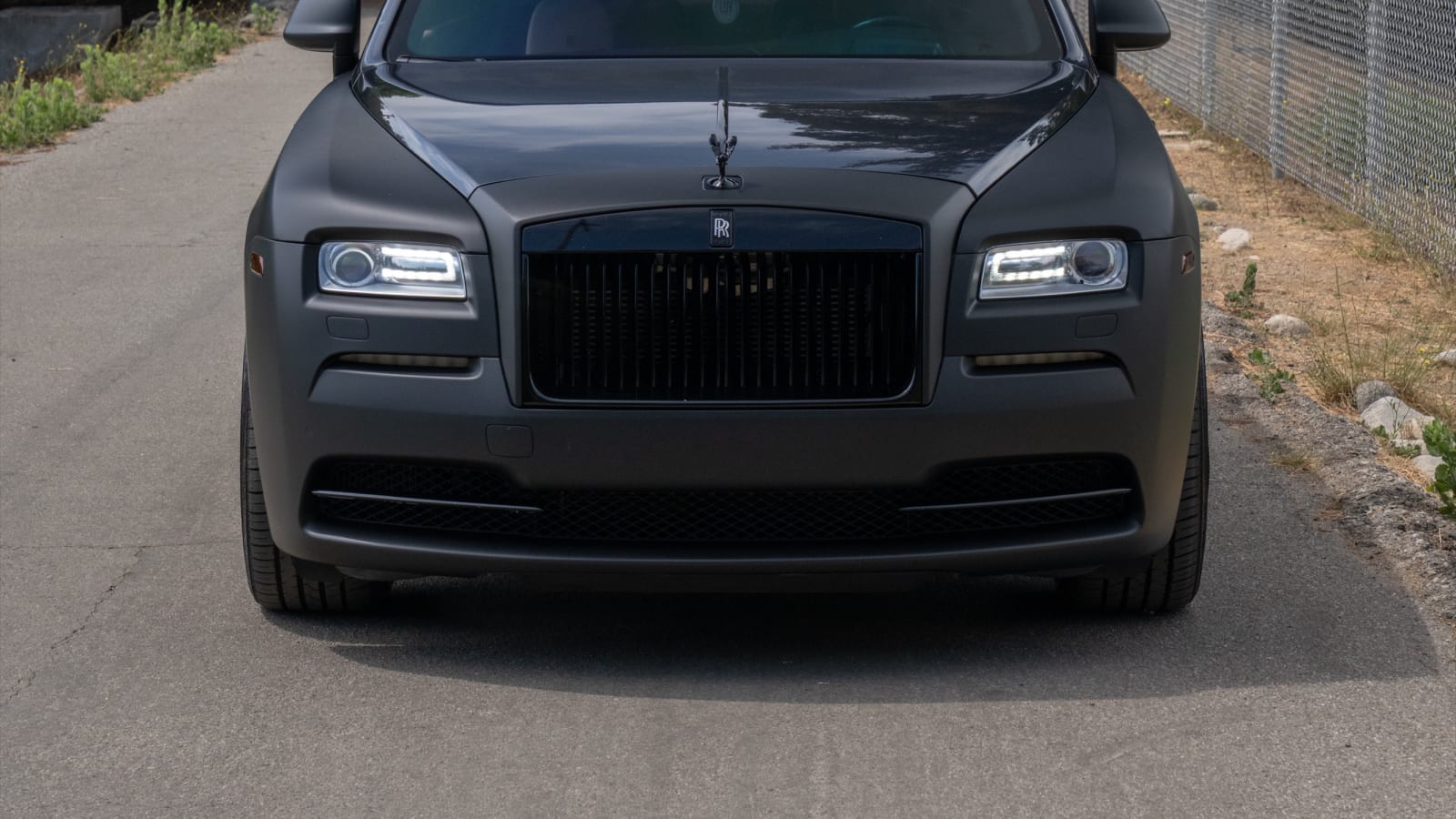 Matte Rolls-Royce Wraith at Pristine Collision Center