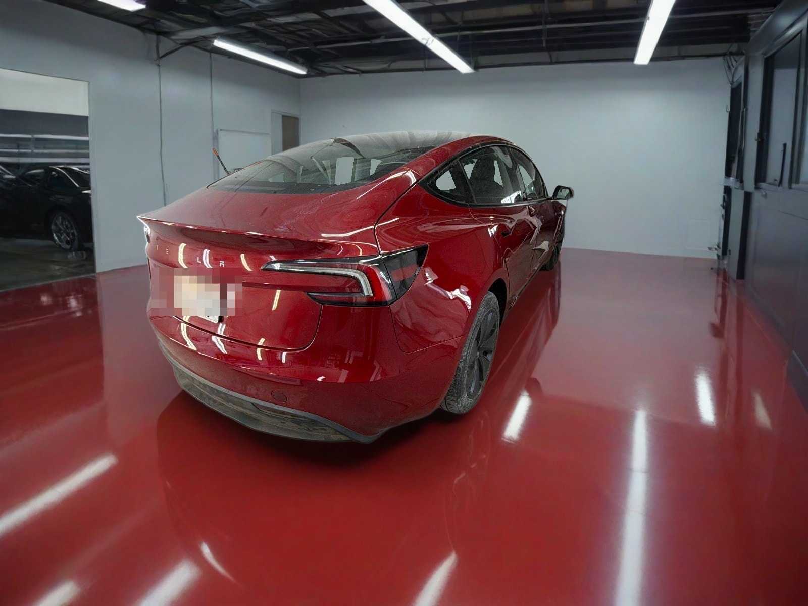 Tesla Model 3 after repair