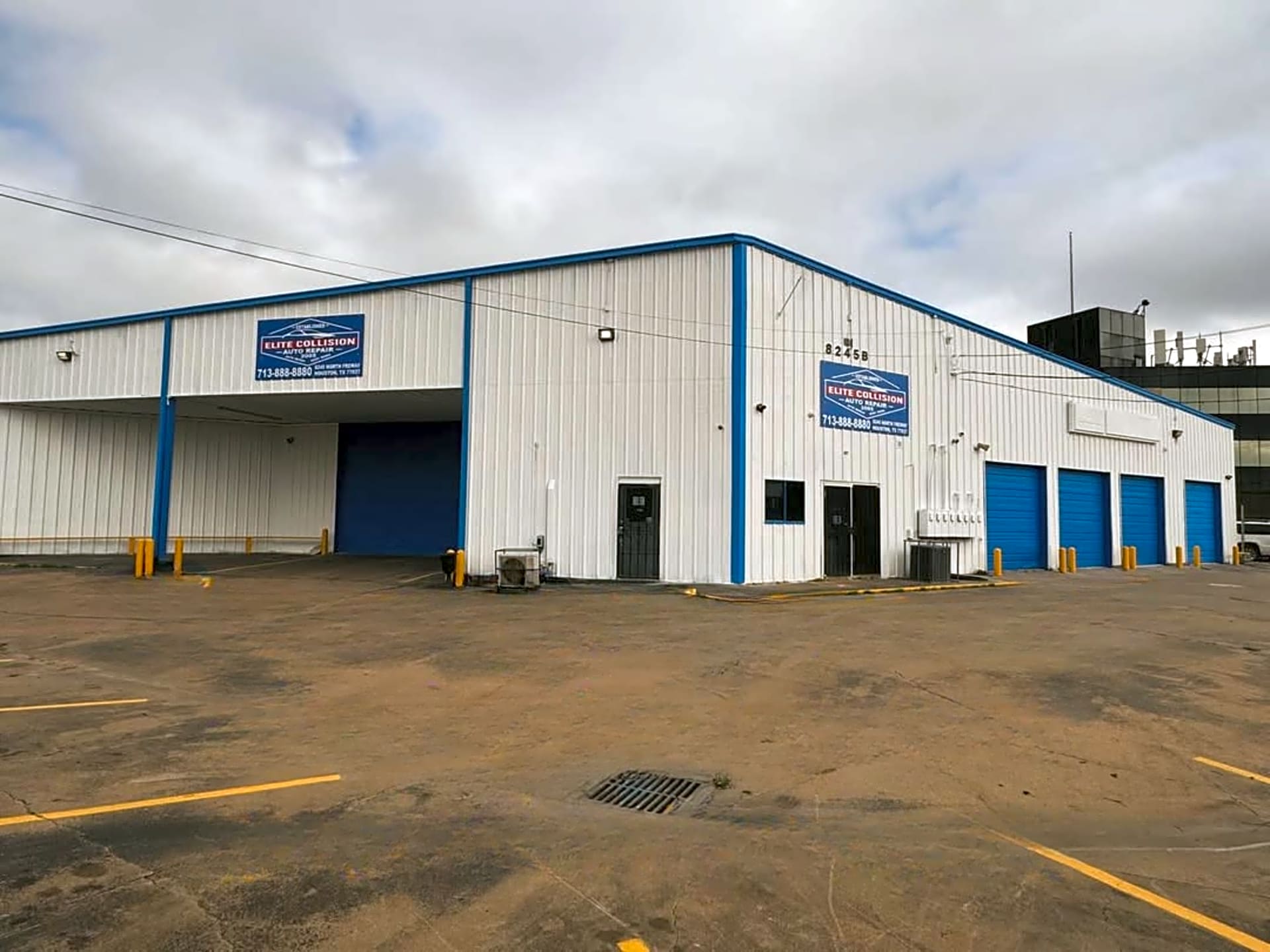 Elite Collision Auto Repair — our Houston body shop facility