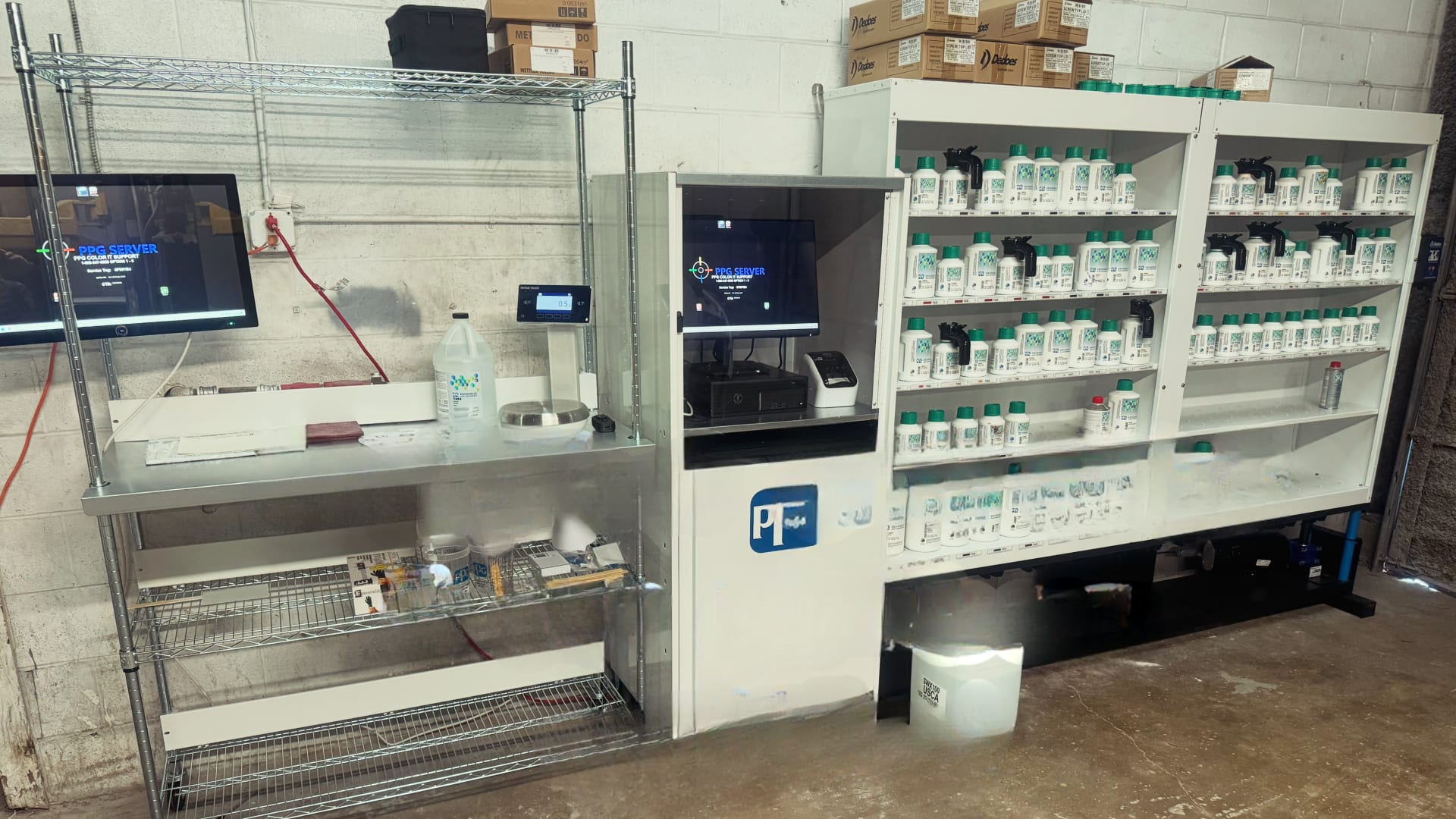 PPG paint mixing and color matching — Elite Collision Houston