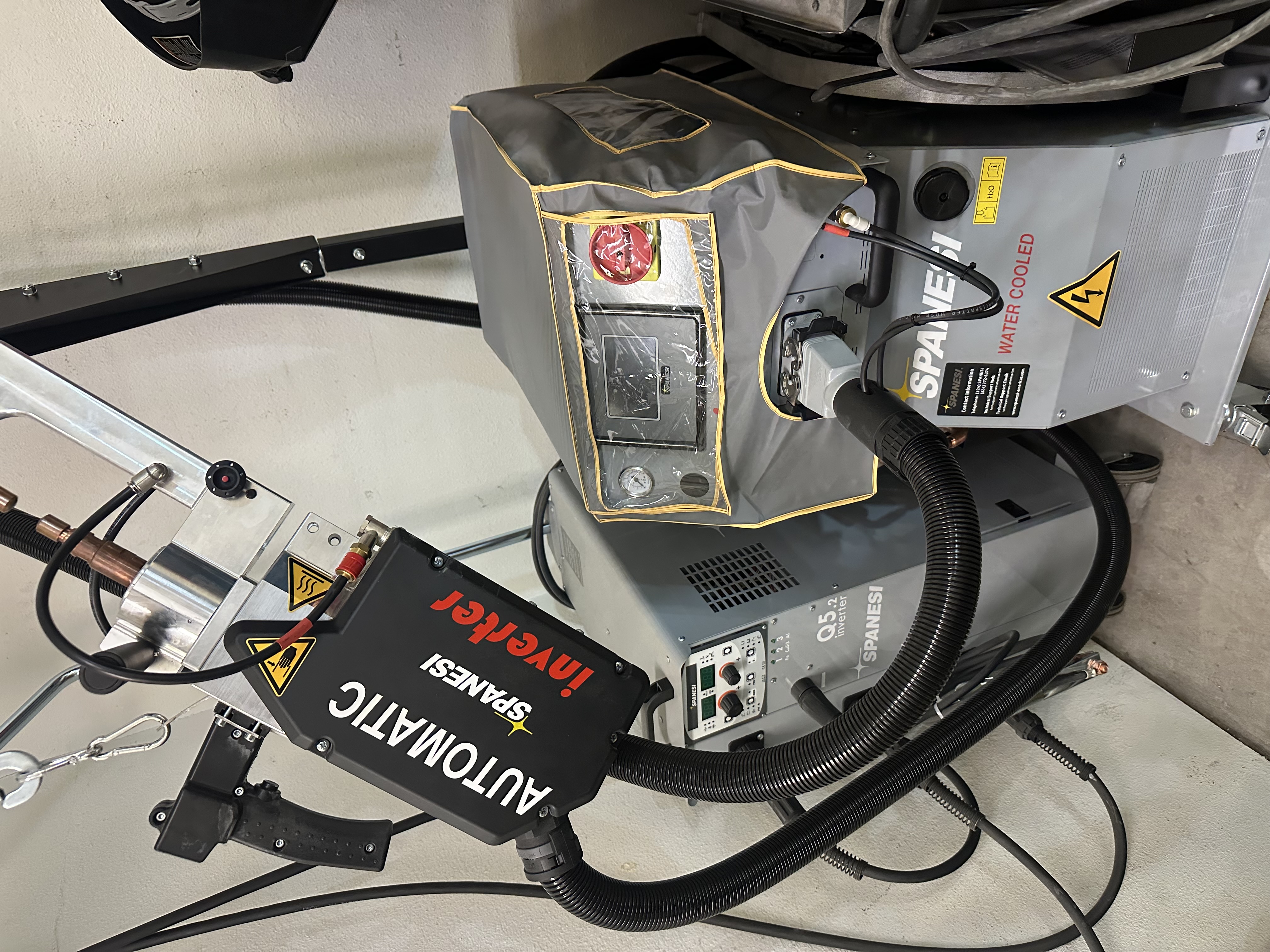 Modern collision repair equipment