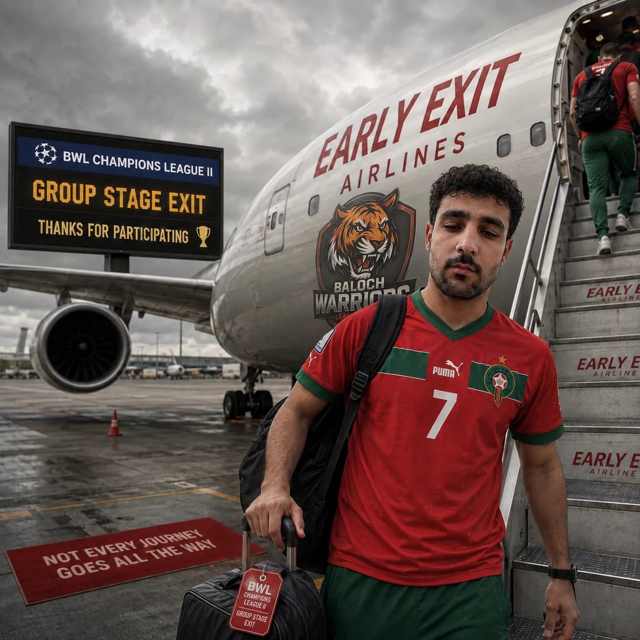 Knocked out in the group stage - BWL Champions League II > Hafeez