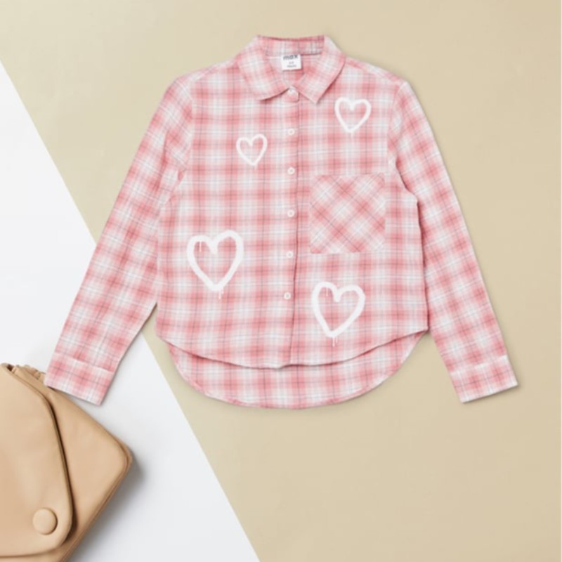 Girls Checked Shirt