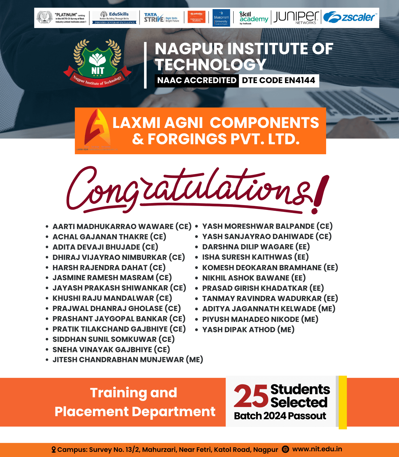 Aaa Nagpur Institute Of Technology Aaa nagpur institute of technology