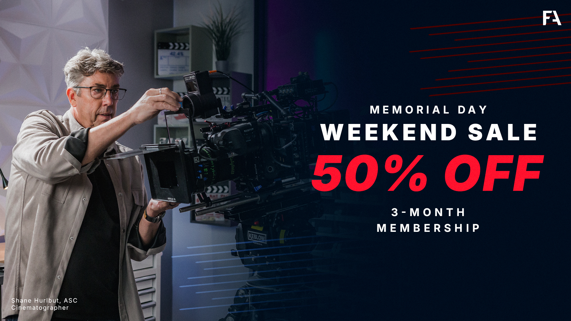 Filmmakers Academy Memorial Day Sale