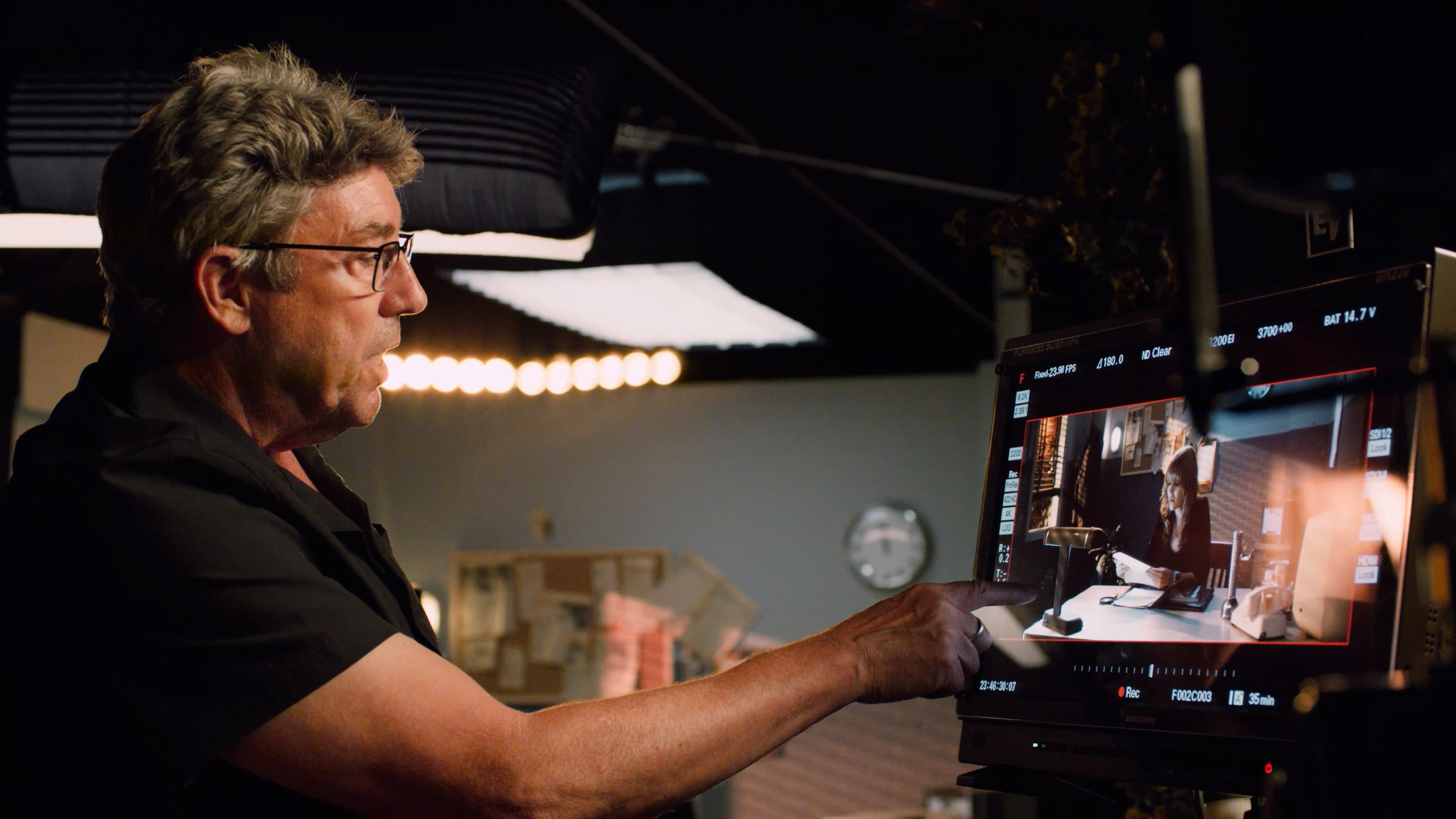 On set still