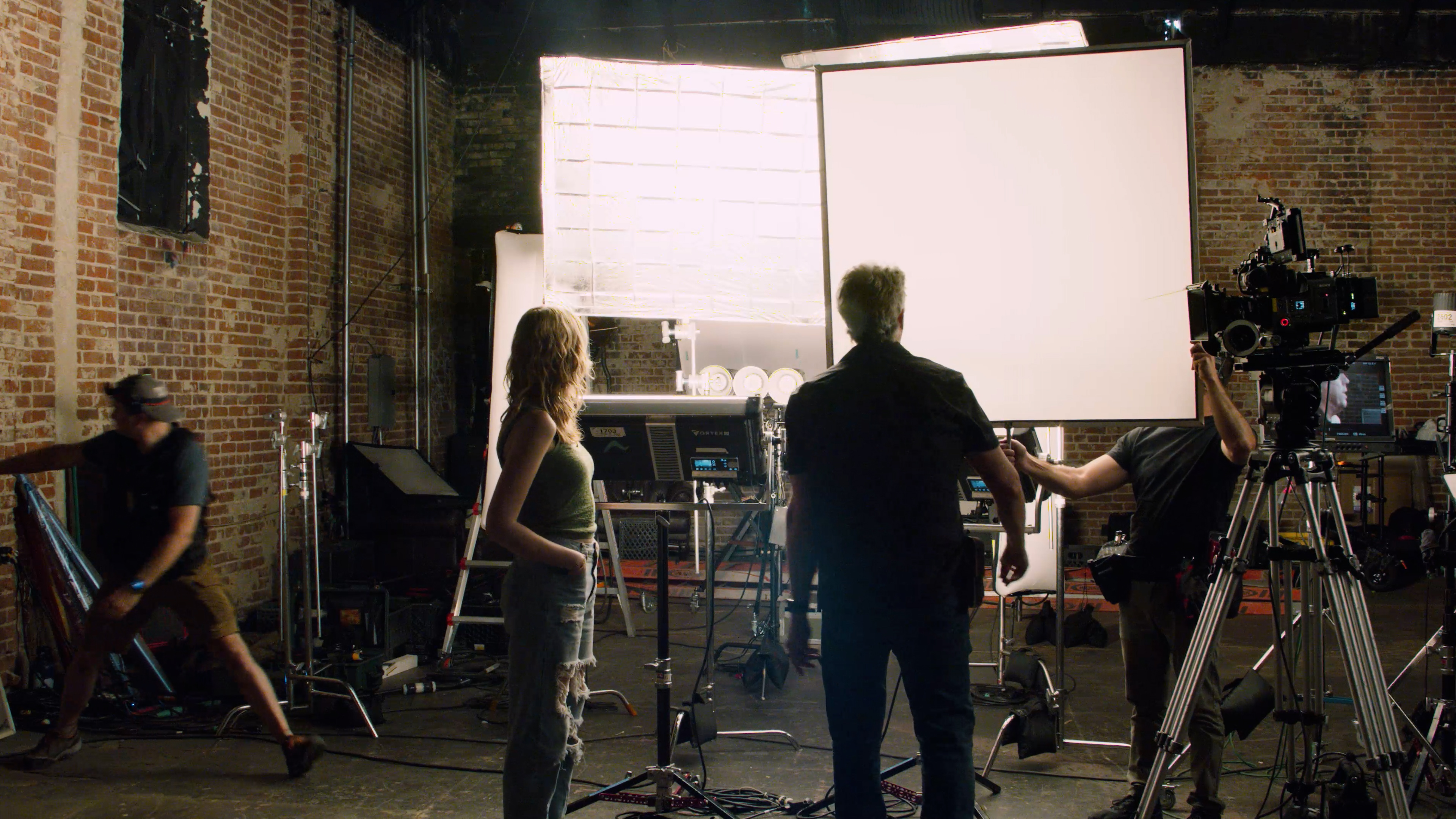 On set still