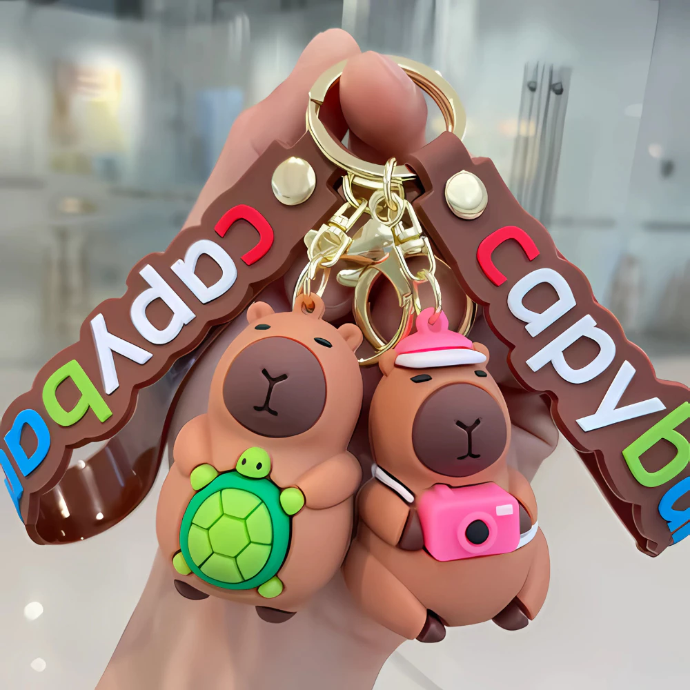 CHAVEIRO CAPIVARA FOFINHA KAWAII